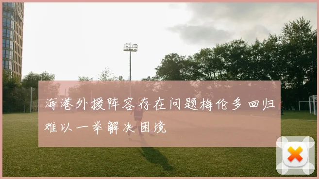 海港外援阵容存在问题梅伦多回归难以一举解决困境